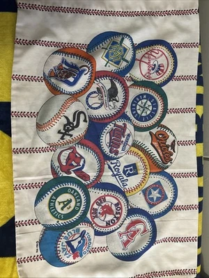Funda de almohada de béisbol de las Grandes Ligas MLB de colección doble cara estándar 1993 Foto 1 de 2