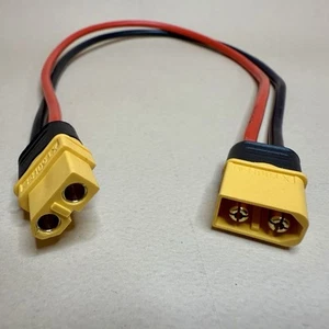 XT60 13 Inch Extension for Rc Battery Charger 14Awg Silicone Wire Male to Female - Picture 1 of 3