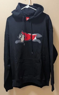 Mens XL-Icecream Billionaire Boys Club Running Dog Hoodie Black - Image 1 of 4