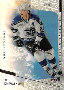 2000-01 Upper Deck Legends Supreme Milestones #SM10 Luc Robitaille - Picture 1 of 2