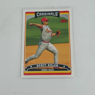 Scott Rolen 2006 Topps Baseball #555 St. Louis Cardinals - Image 1 of 2