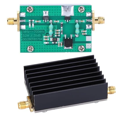 RF Power Amplifier 3.2W Transmitter 1MHz&8209;700MHZ HF FM VHF UHF High - Image 1 of 4