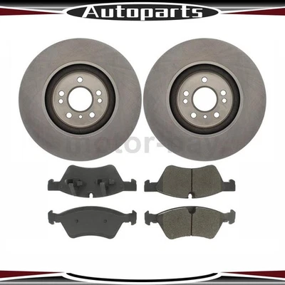 For 2007 2008 2009 2010 2011 2012 Mercedes-Benz R350 Front Brake Pads and Rotors - Image 1 of 4