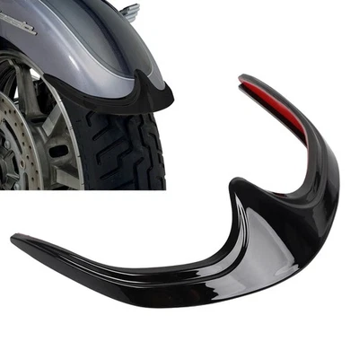 Черная отделка наконечника переднего крыла для Honda VTX1800R2 VTX1800R3 VTX1800S3 VTX1800T1 - Изображение 1 из 4