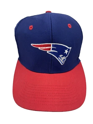 Gorra de béisbol iluminada de los New England Patriots logotipo parpadeante NFL roja/azul Foto 1 de 4