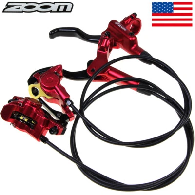 Freno de disco hidráulico ZOOM HB875 MTB BMX bicicleta izquierda delantera derecha trasera Foto 1 de 4