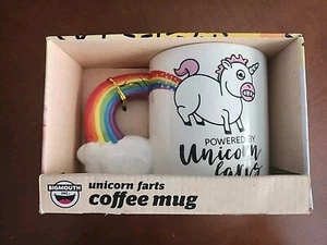 Powered By Unicorn Farts Coffee Mug - Picture 1 of 6