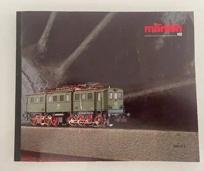 Marklin Trains 1986-87 catalog HO, M & K Gauge 160 pages English Fast Shipping - Image 1 of 4