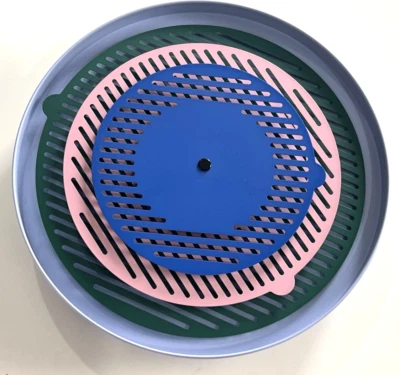 Ikea TESAMMANS Wall Clock, Multicolor 8 ¼" ( 21 cm ) steel, Limited Edition - Image 1 of 4