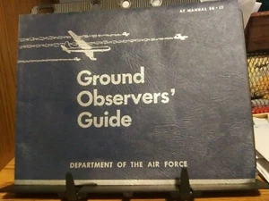 1951 "Ground Observers' Guide" AF Manual 50 - 10  Korean War  Good+ Condition - Picture 1 of 5