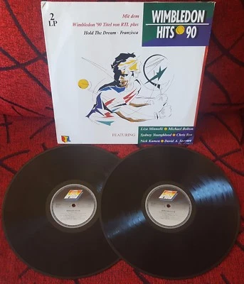 WIMBLEDON HITS 90 LP Roxette GLORIA ESTEFAN Laid Back COWBOY JUNKIES Chris Rea - Imagem 1 de 4