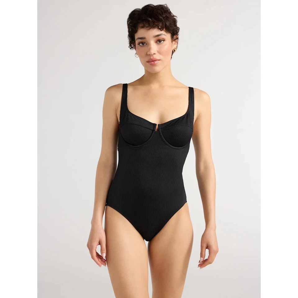 Traje de baño Sofia by Sofia Vergara para mujer M de una pieza con Curvetex moldeador --G8-- Foto 1 de 4