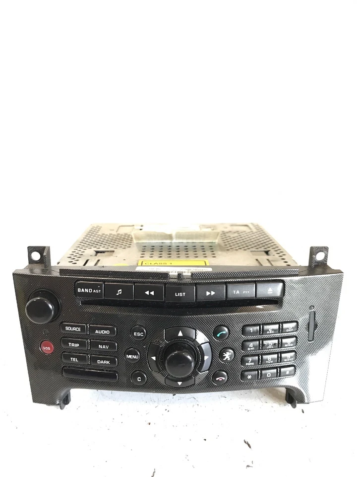 Peugeot 607 Cd Player Navigation 96601841Tp Rt3-N3-11 Genuine 2.7 Hdi 2007 - Image 1 of 4