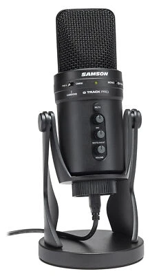 Samson G-Track Pro Gaming Twitch Microphone Streaming Recording Game Mic - Image 1 of 4