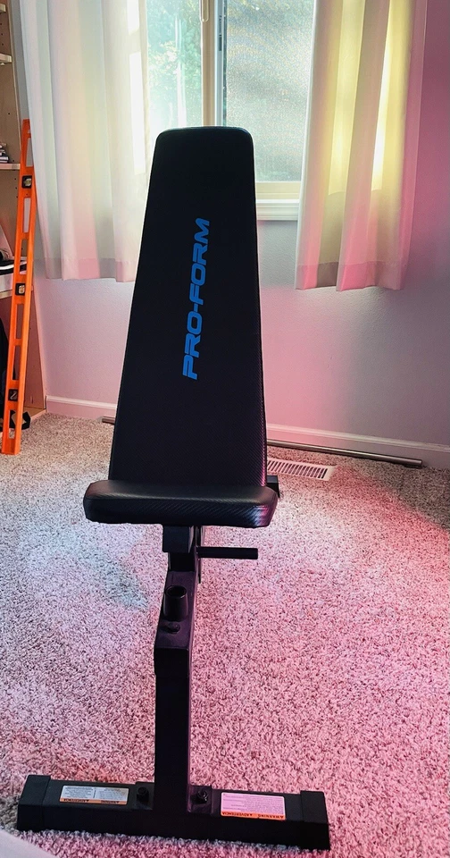 Banco de pesas ajustable PRO-FORM para entrenamiento de fuerza - seminuevo Foto 1 de 4
