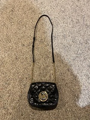 Michael Kors Fulton Small Quilted Leather Black Crossbody Bag  - Image 1 of 4