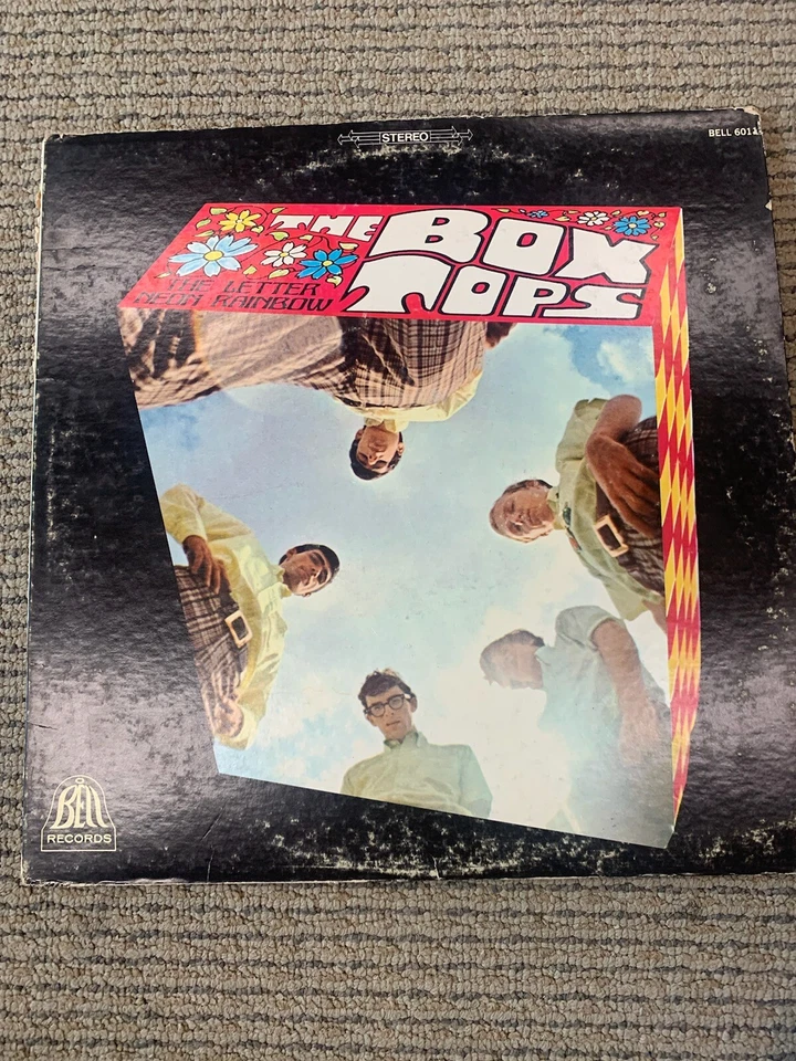 THE BOX TOPS THE LETTER NEON RAINBOW ALEX CHILTON ORIGINAL VINYL LP  VG - Image 1 of 1