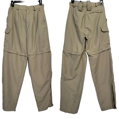 TravelSmith Convertible Adventure Cargo Pants in Tan Size 4 - Image 1 of 4