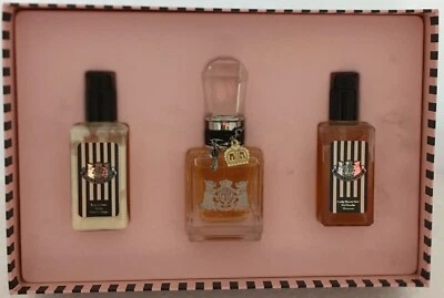 JUICY COUTURE Gift Set For Women 1.7oz+3.4oz Body Sorbet+3.4oz Shower Gel - Image 1 of 4