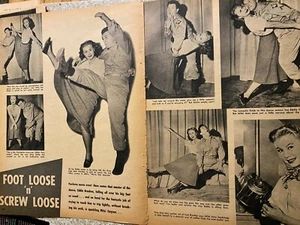 Mitzi Gaynor, zweiseitiger Vintage-Clip - Bild 1 von 1