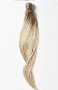 Rapunzel of Sweden Ponytail Straight Clip-in /cool Platinum blonde Balayage Neu - Bild 1 von 9
