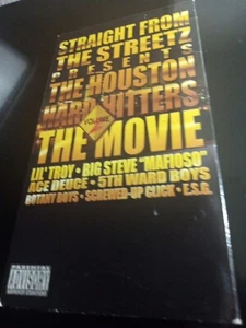The Houston Hard Hitter VHS Volume 2 Fat Pat DJ SCREW Paid In Full HOUSTON Rap - Picture 1 of 4
