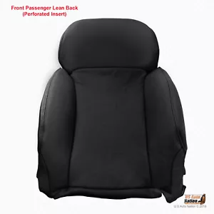 Passenger Top Perforated Leather Cover For 2006 - 2011 LEXUS GS350 Sedan Black - Bild 1 von 5