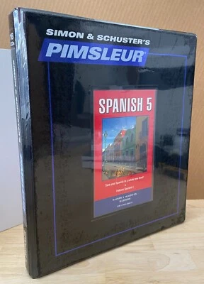 Pimsleur Spanish Level 5 CD : Learn Spanish 16 Audio CDS, 16 Hours BRAND NEW! - Image 1 of 4