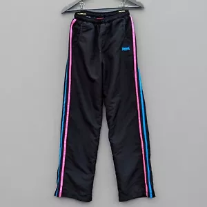 Lonsdale Girls Tracksuit Bottoms Trousers Joggers Lined Pink Blue Stripe 13 yrs - Picture 1 of 20