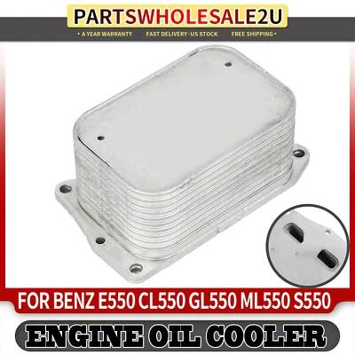 Enfriador de aceite de motor para Mercedes-Benz W166 GLS550 X166 GL550 W221 ML550 S550 4,7 L Foto 1 de 4