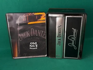 SCATOLA DI LATTA COFANETTO JACK DANIEL'S - JENNESSEE WHISKEY VINTAGE. BX97 - Foto 1 di 10