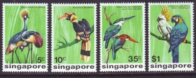 Singapore 1975 SC 236-239 MNH Set Bird - Image 1 of 3