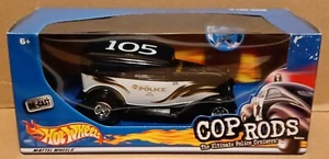 2000 Hot Wheels Cop Rods '32 Ford Sedan New Orleans Police 1:24 Scale - Picture 1 of 1