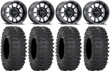 New listing
Method 409 14" Black (4+3) Wheels 28" Xt300 Tires Honda Pioneer 1000 / Talon