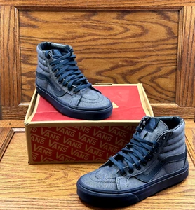 Vans Sk8 Hi Reissue Mono Chambray Navy Schuhe - Bild 1 von 9