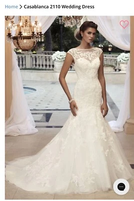 Vestido de novia CASA BLANCA talla 12 Foto 1 de 3