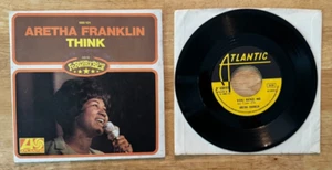 45 7" FRENCH SP ARETHA FRANKLIN THINK - Picture 1 of 2