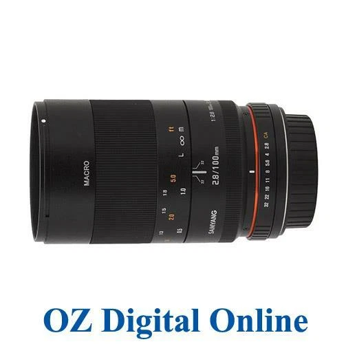 New Samyang 100 mm F2.8 ED UMC Macro 100mm F/2.8 for Canon 1 Yr Au Wty - image 1 of 1