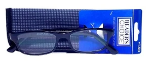 *Gafas de lectura negras para hombre Foster Grant Cartman con descuento ~ elige fuerza - Imagen 1 de 2