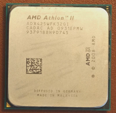 AMD Athlon 2 II X3 425 2.7GHz CPU PROCESSOR ADX425WFK32GI Socket AM3 - Image 1 of 2