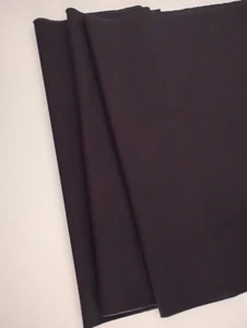 Black Solid Dream Cotton Quilting Sewing Crafting Fabric by the Yard - Picture 1 of 7