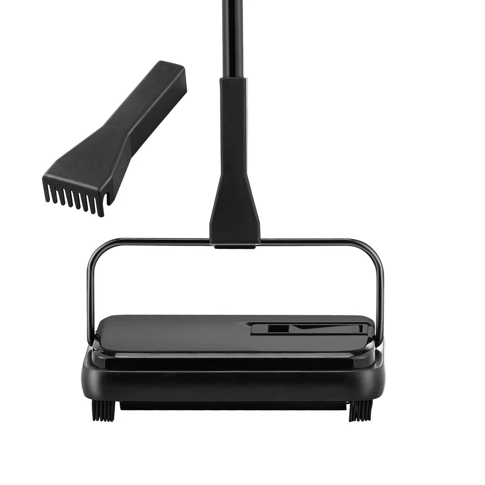 Uimoso Carpet Sweeper Floor Sweeper Manual 7.87 in Sweeping Paths Non Electric - Image 1 of 4