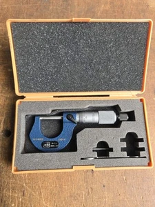 Micrómetro Imperial Moore And Wright 965B 0-1" Con Vernier 0.0001" - Imagen 1 de 11