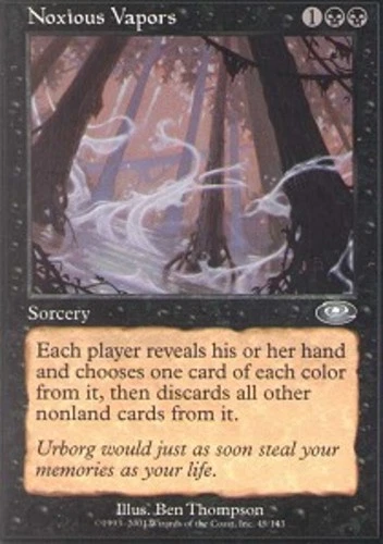 MTG - Noxious Vapors - Planeshift - NM, English Magic FLAT RATE SHIP - Image 1 of 1