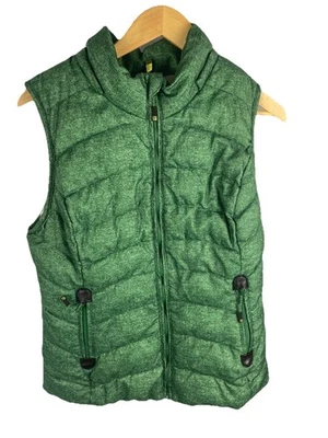 Зеленый чай молнии пуховик жилет женский размер M искусственного меха с подкладкой лес зеленый лыж Gorp - Изображение 1 из 4