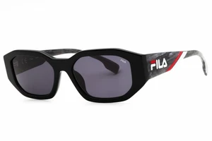 FILA SFI315 0700 Sunglasses Black Frame Dark Grey Lenses 54mm - Picture 1 of 4