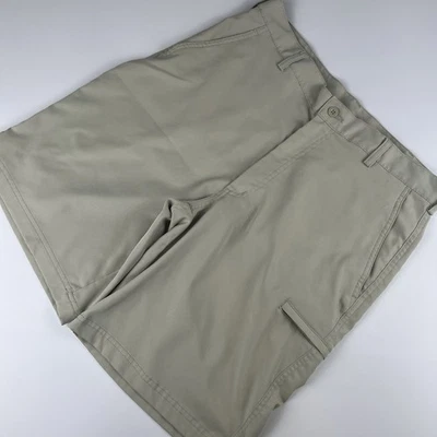 Slazenger Golf Shorts Men Size 34 Cream Cargo Pocket - Image 1 of 4