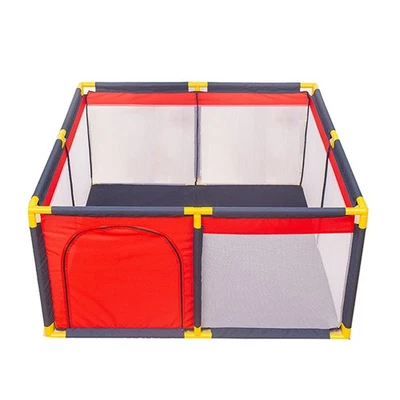 Foldable Baby Playpen Fabric Safety Gate Toddler Fence Kid Play Pen Yard Size S - image 1 of 4