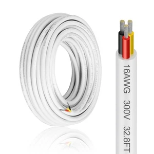 16 Gauge 3 Conductor Electrical Wire, 32.8FT 16AWG Low Voltage Landscape Wire... - Picture 1 of 7
