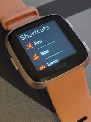 Fitbit Versa Lite Smart Watch Fitness Tracker Activity  Pink - Image 1 of 4